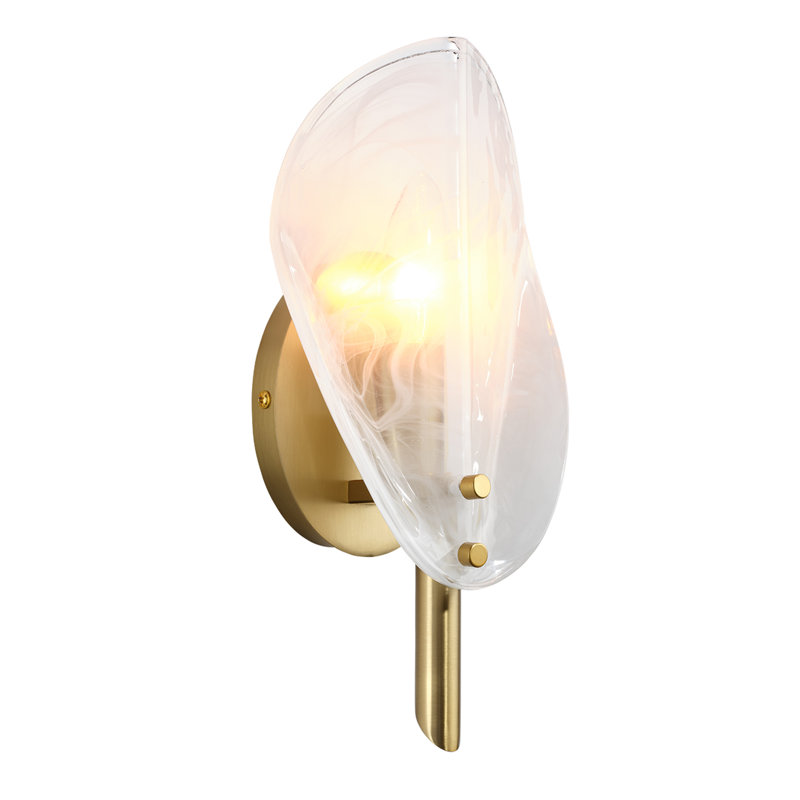 Magnolia Wall Sconce, White