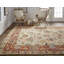 Carrington Hand Knotted Wool Oriental Area Rug in Ivory-47587861