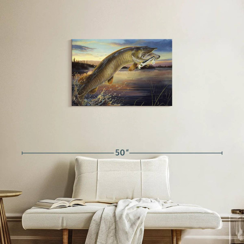 Brampt crépuscule musqué, H 20 po x l 30 po