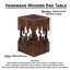 Table de bout Zakeria