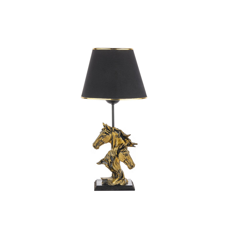 Lampe de table Darabont, Or, Noir