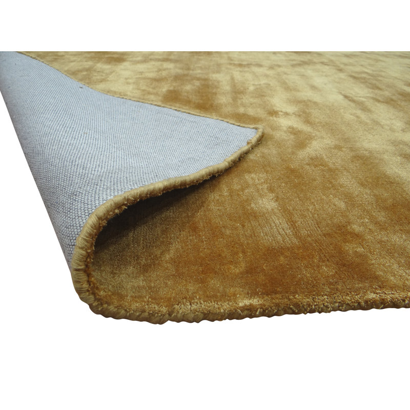 Mankiewicz Solid Colour Hand Woven Shag Area Rug, Rectangle 171 x 242cm