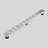 36" Linear Shower Drain With Bar Pattern Grate-119691764