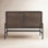 2-Door Mango Wood Accent Cabinet