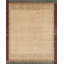 Presidential Hand Knotted Oriental Area Rug in Wheat/Red-50182437