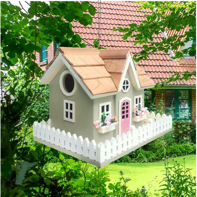 Nestling Series Snug Harbor 6 in x 6 in x 8 in Birdhouse