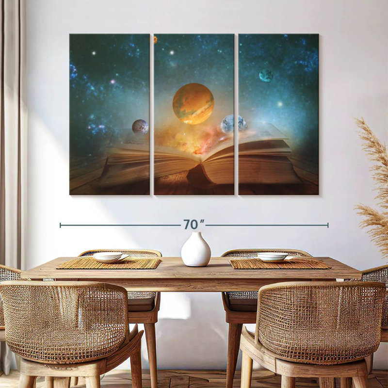 Oberle Galaxy Book, 42" H x 65" W