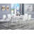 Mishoe 38 " Extendable Rectangular Dining Table