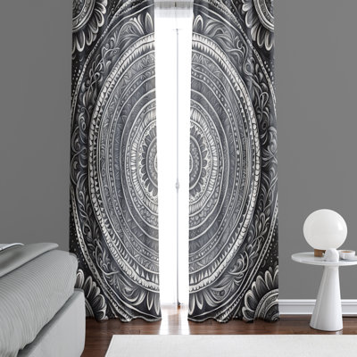 Ekaterena Semi Sheer Curtain Pair