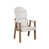 Ivory/Antique Mahogany