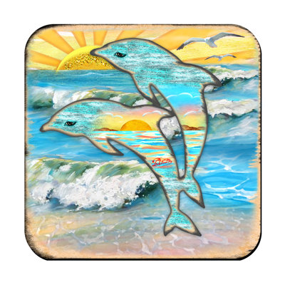 Sous-verre Leigh Woods Dolphins