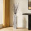 2 pièces Vase de plancher en cristal 30 "et 24"