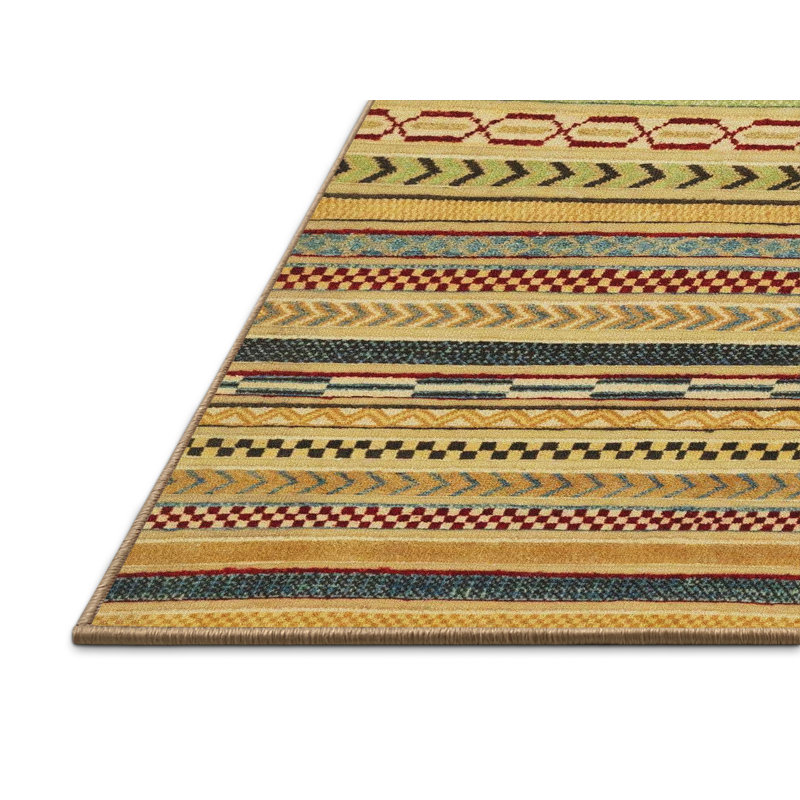 Abstract Indoor Rug, Rectangle 4' x 6'