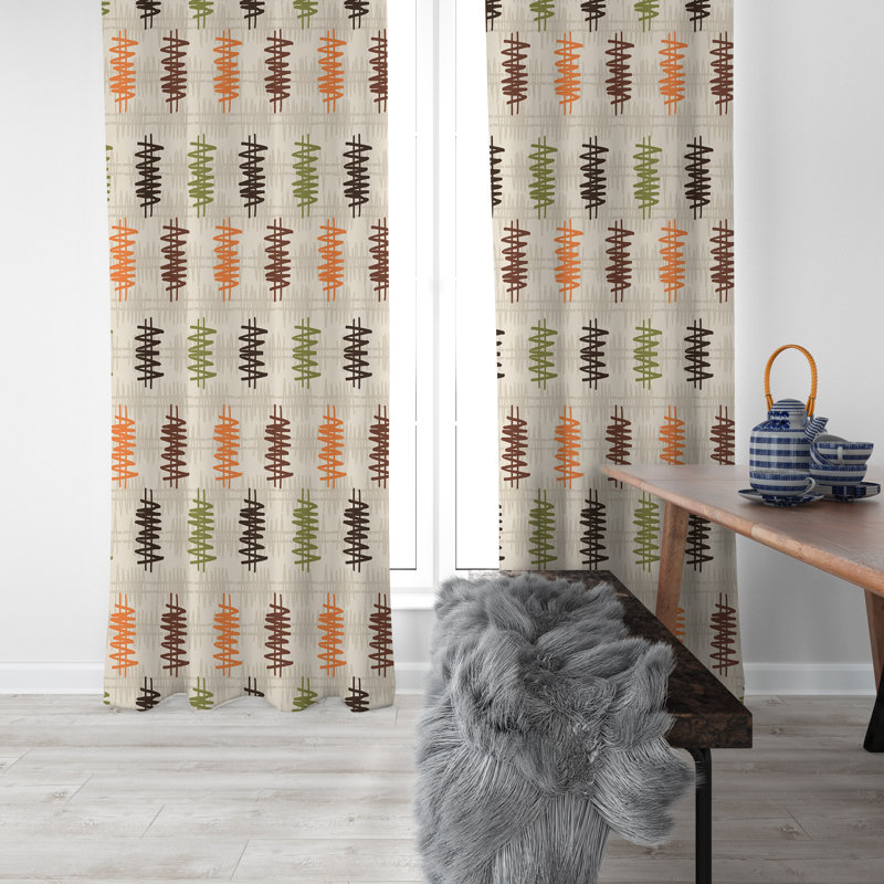 Vilan Room Darkening Curtain Pair