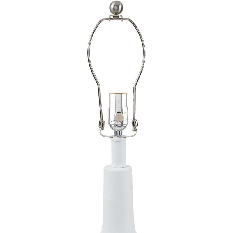 Eddy Ceramic Table Lamp, White