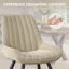 Modern Dining Chairs 54.8*46.9*83.2cm Tech Fabric Upholstery with Stylish Design Sofa-Level Cushioning Pet-Friendly Durable Scratch Resistant for Kitchen Dining Room or Home Office-1013287211-1022161956
