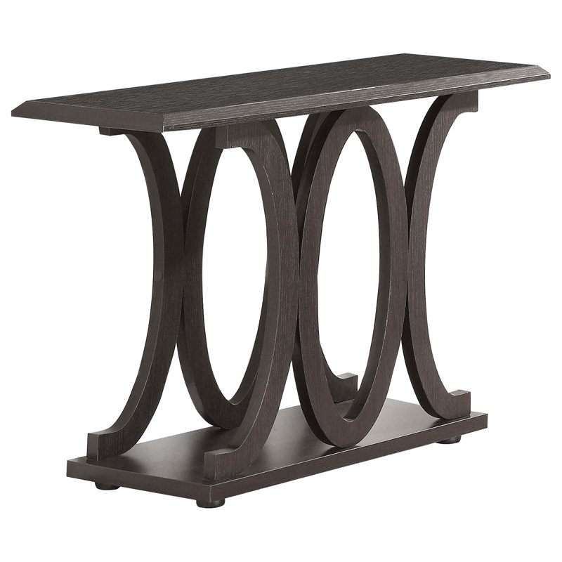 Karsten Cappuccino Engineered Wood Entryway Console Table