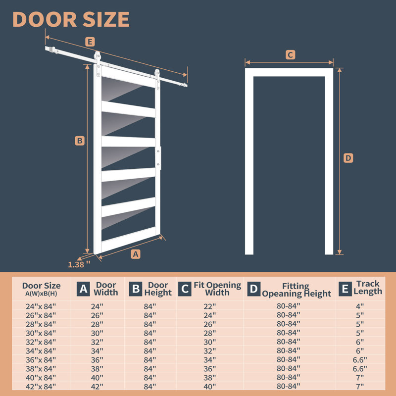 Portes de grange coulissantes en verre manufacturé 5-Lite, 32' x 84'