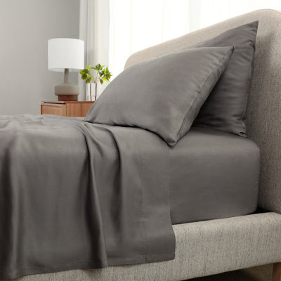 Cariloha Aloha Soft 4-Piece Sheet Set | Cape Blue | Queen | Viscose Material | Allergy Resistant, Thermal-Regulating & Extra Soft