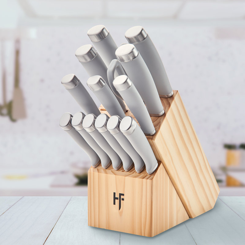 Epicure Cool Grey 15Pc Block Set
