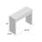 Caila Mirrored 2-Drawer Vanity with Solid Wood Legs