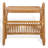 Bayard Rattan Pole Accent Table