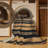 Washable Dune Dark Gray Striped Area Rug-2108942664