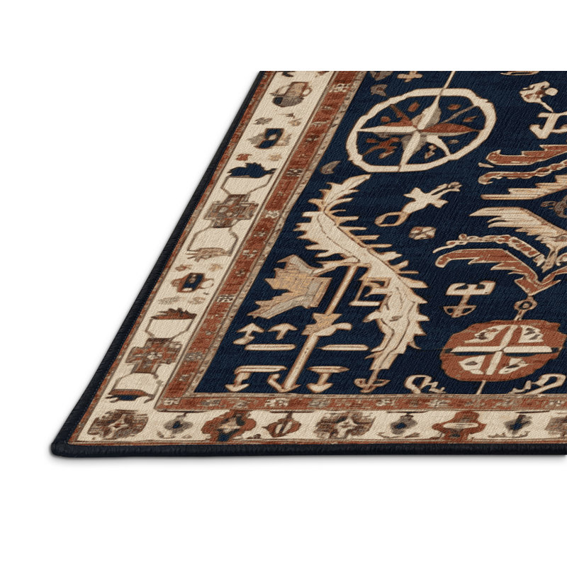 Machine Washable Turkish Gray Area Rug