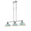 Luminaire suspendu en forme de dôme à 3 lumières pour îlot de cuisine Drakeford-626184609-626184612
