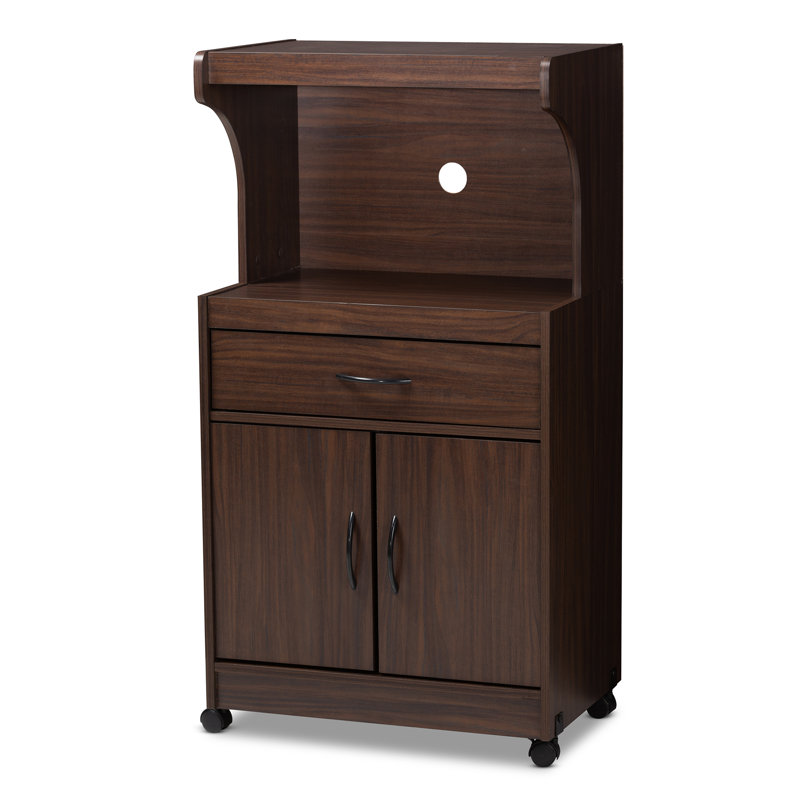 Johnathyn Accent Cabinet, Dark Walnut