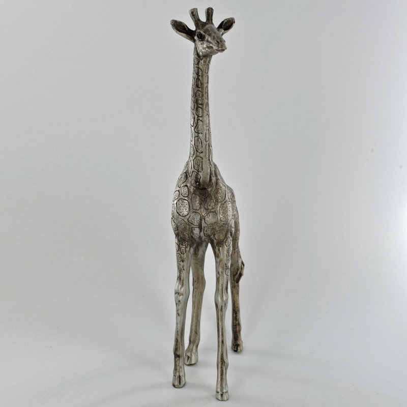Ormside Silver Giraffe Animals Figurines & Sculptures