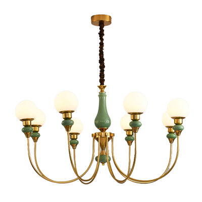 Pied de lampe rétro en fer de style français avec abat-jour décoratif