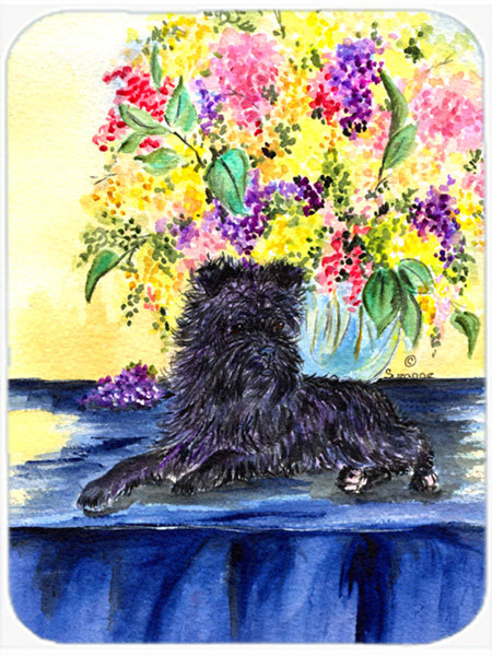 Planche à découper en verre trempé east urban home affenpinscher