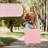 4Ft Pink Portable Folding Table For Indoor And Outdoor Use, Maximum Weight 135KG, Easy To Clean And Durable-1809109724
