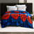 Floral rouge / bleu est en rupture de stock