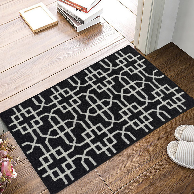 Germantown Geometric Area Rug, Rectangle 57 x 90 cm