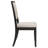 Rymer Upholstered Wood Dining Side Chair Black