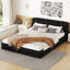 Lit moderne, lit plateforme tapissier-114231009