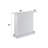 Kite White High Gloss Finish Bar Table