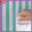 Turquoise Vertical Stripes Duvet Covers-125167727