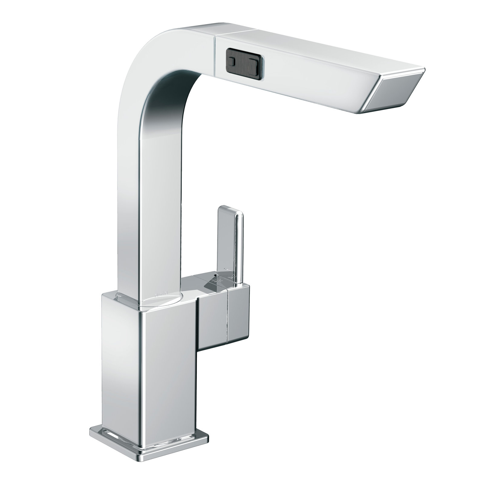 90 Degree Pull Out Single Handle Kitchen Faucet with Duralock™, Chrome