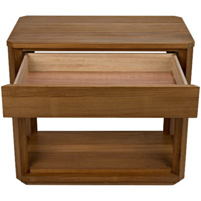 Solid Wood End Table