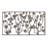 Traditional Plants & Flowers Wall Decor on Metal