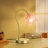 Touch Pink Flower Glass Table Lamp