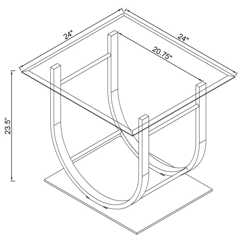 Table de bout Nyvian