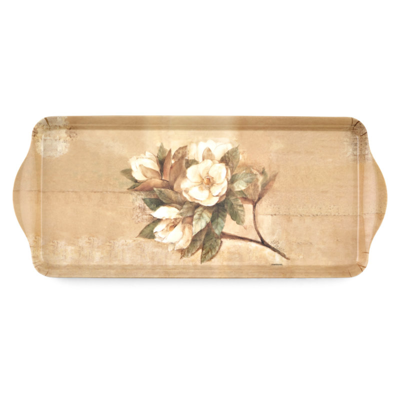 Pimpernel Sugar Magnolia Sandwich Tray - Beige