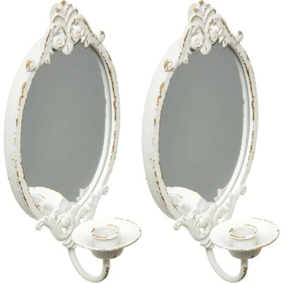 Wall Candle Sconces Set Of 2