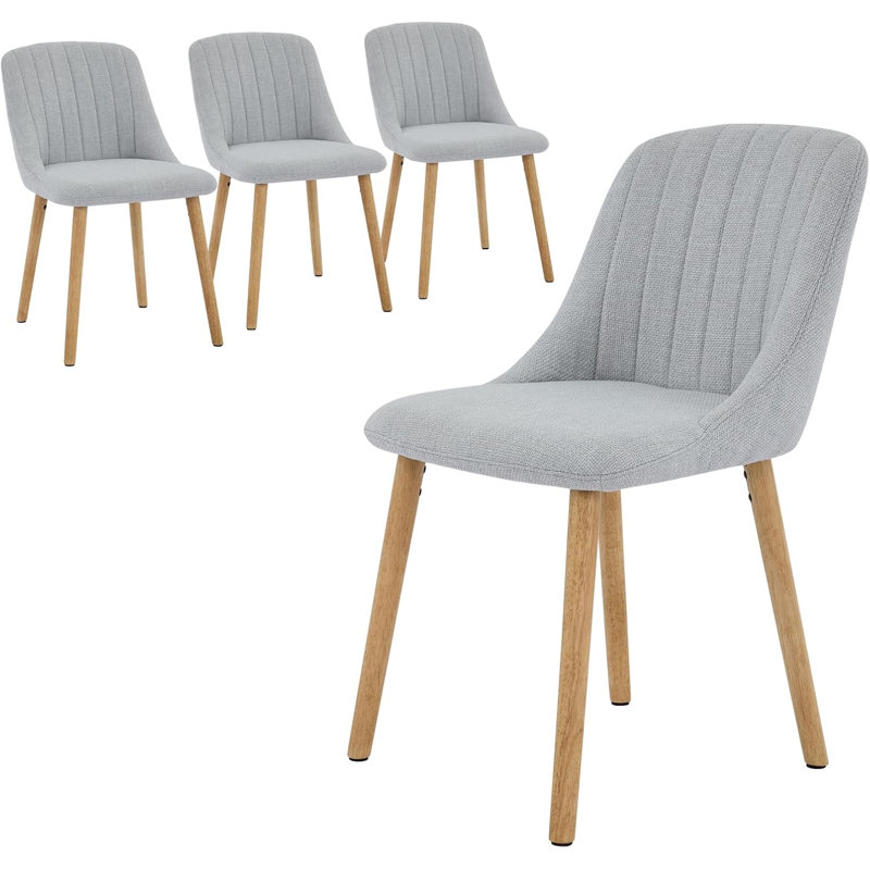 Upholstered Lounge Chair, Grey