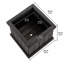 Barros Cedar Wood Raised Garden Bed Planter Box with Bottom Board, Drainage Holes and Liner-1941498710-1945248144
