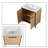 Cailly 30.01'' Single Bathroom Vanity with Ceramic Top